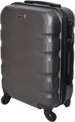 Marco Aviator Luggage Bag - 20 inch, High quality ABS  (Grey)