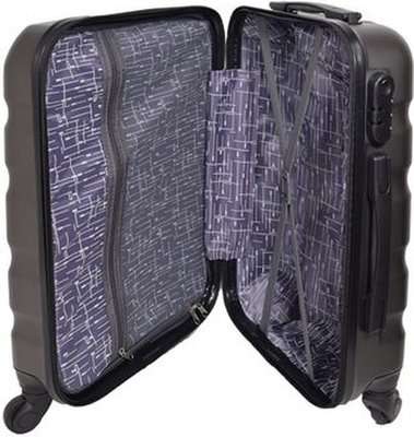 Marco Aviator Luggage Bag - 20 inch, High quality ABS  (Grey)