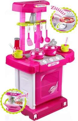 Jeronimo Kids Kitchen Playset (Pink)