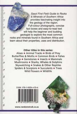Sasol First Field Guide to Rocks & Minerals of Southern Africa (Paperback)