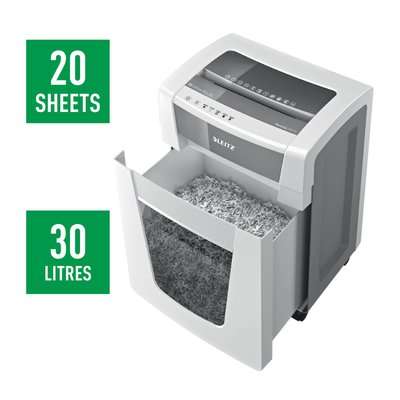 Leitz IQ Office Pro Cross-Cut P4 Shredder