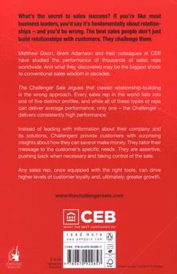 The Challenger Sale - How To Take Control of the Customer Conversation (Paperback)