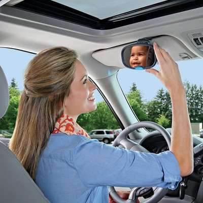 Munchkin Deluxe Stay in Place Baby Mirror