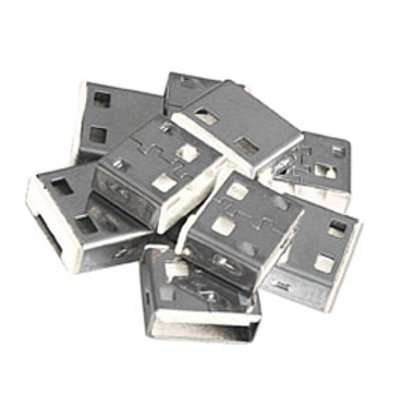 Lindy USB Port Blockers Without Key (10-Pack)(White)