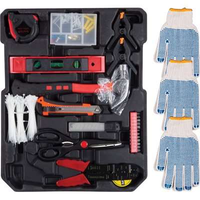 TRADEquip Toolkit In Aluminium Case With Wheels (543 Pieces)