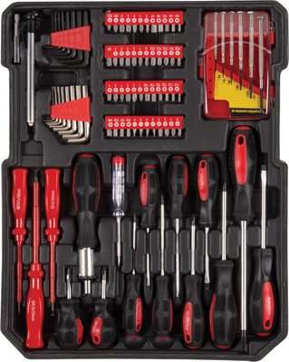 TRADEquip Toolkit In Aluminium Case With Wheels (543 Pieces)