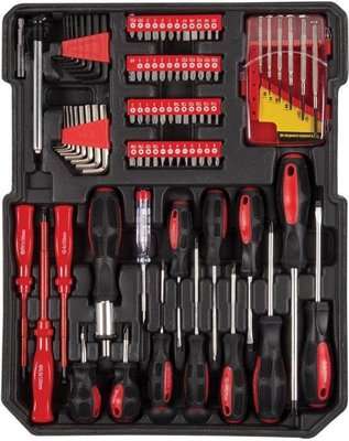 TRADEquip Toolkit In Aluminium Case With Wheels (543 Pieces)