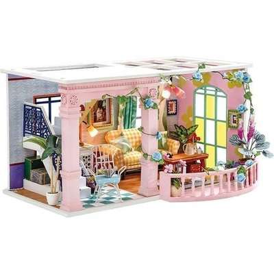Robotime DIY Wooden Model House Kit - Sweet Patio