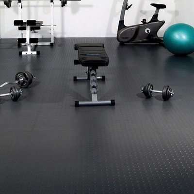 Fine Living Interlocking Tiles (Black) (1sqm)