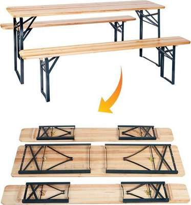 Fine Living Beer Garden Bench Set