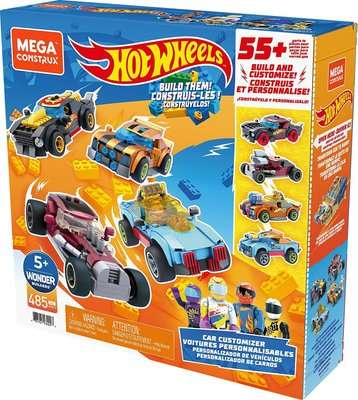Mega Construx Hot Wheels Car Customizer (485 Pieces)