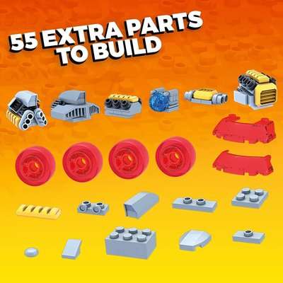 Mega Construx Hot Wheels Car Customizer (485 Pieces)