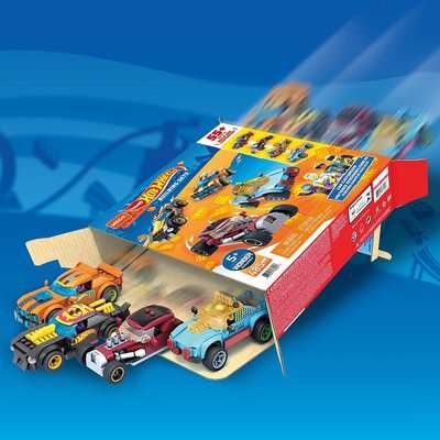 Mega Construx Hot Wheels Car Customizer (485 Pieces)
