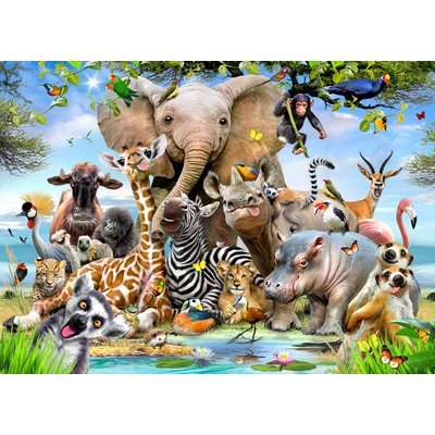 RGS Africa Selfie Jigsaw Puzzle (1000 Piece)