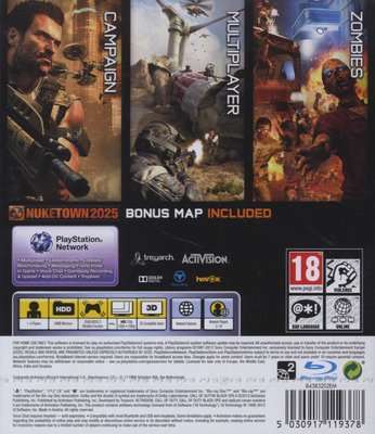 Call Of Duty - Black Ops 2 (PlayStation 3, DVD-ROM)
