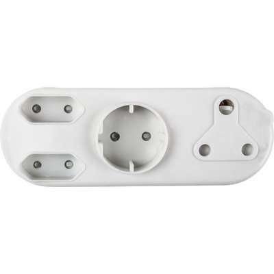 Nexus Plug Adaptor 1X16A, 2X5A, 1X Schuko