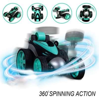 Jeronimo Remote Controlled Stunt Car (40MHz)(Blue)