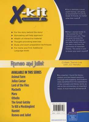 X-Kit Achieve! Romeo and Juliet: English First Additional Language Grade 12 Study Guide (Paperback)