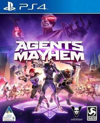 Agents of Mayhem (PlayStation 4, Blu-ray disc)