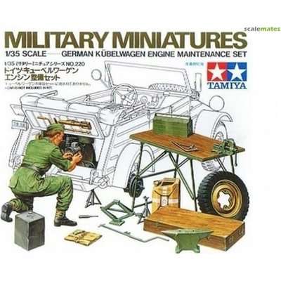Tamiya 1/35 Kubelwagen Engine Maintenance Set