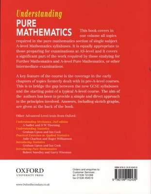 Understanding Pure Mathematics (Paperback)