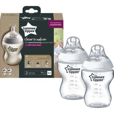 Tommee Tippee - Closer to Nature Bottle 260ml (2PK)
