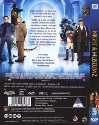 Night At The Museum 2 - Battle Of The Smithsonian (DVD)