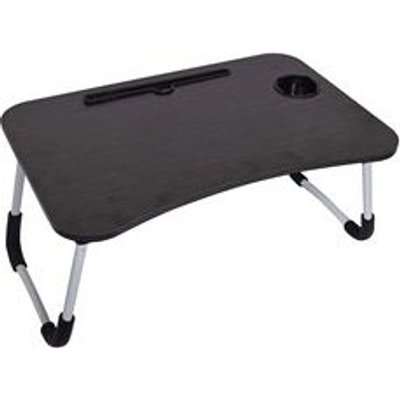 Foldable Laptop Table (Dark Brown)