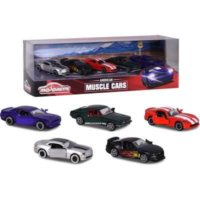 Majorette American Muscle Cars - 5 Piece Giftpack