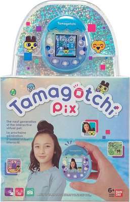 Tamagotchi Pix Virtual Pet - Ocean (Blue) - [Parallel Import