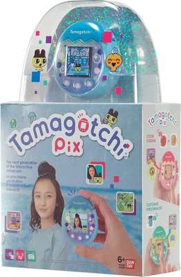 Tamagotchi Pix Virtual Pet - Ocean (Blue) - [Parallel Import