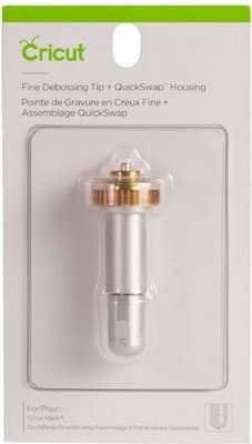 Cricut Maker Debossing Tip with QuickSwap Housing - Compatible with Cricut Maker / Explorer