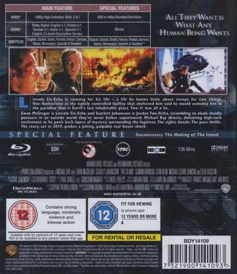 The Island (Blu-ray disc)