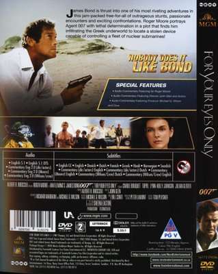 For Your Eyes Only (DVD)