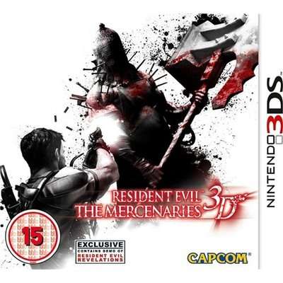 Resident Evil -  The Mercenaries 3D (Nintendo 3DS, Game cartridge)