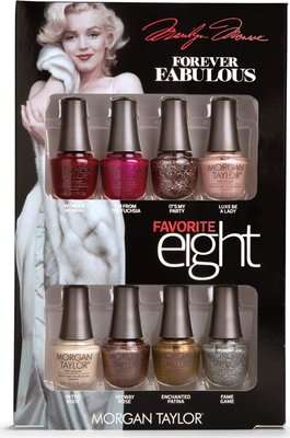 Morgan Taylor Professional Nail Lacquer Favourite 8 MINI (8 Pack)