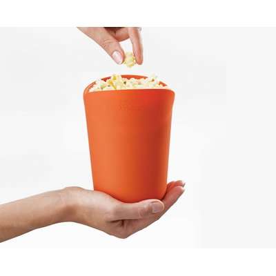 Joseph Joseph M-Cuisine Portion Popcorn Maker (Set of 2) - Orange | Grey