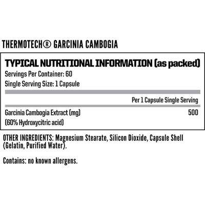 Nutritech Thermotech Garcinia Cambogia - Burn Support (60 Capsules)