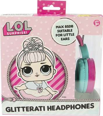 OTL Kids Stereo Glitterati Headset - L.O.L Surprise!