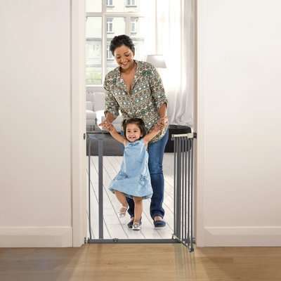 Dreambaby Ava Doorway Gate (Charcoal) (75cm to 81cm)