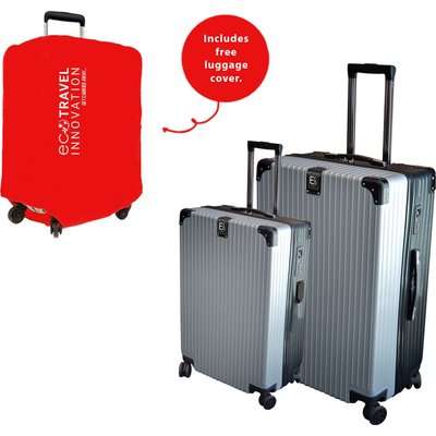 Eco Berlin Luggage Set (2 Piece)(Black)