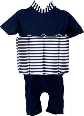 Polyotter Blue Stripe Floatsuit (56cm)