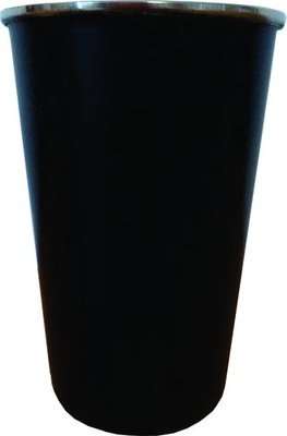 Leisure Quip Stainless Steel Tumbler with Rolled Edge (300ml) (Matt Black)