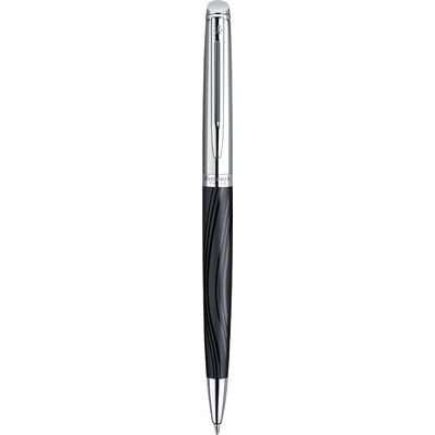 Waterman Hemisphere Deluxe Medium Point Ballpoint Pen (Silky Black with Chrome)