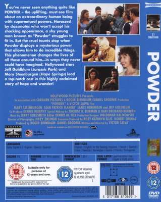 Powder (English, French, Spanish, DVD)