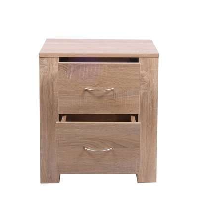 Kaio Turin 2 Drawer Bedside Table