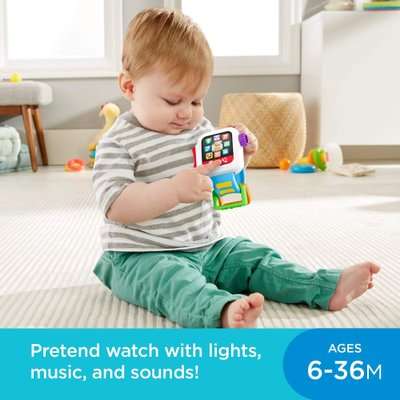 Fisher-Price Laugh and Learn Time to Learn Smartwatch Toy