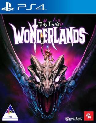 Tiny Tina's Wonderlands - Pre-order to get the Golden Hero Armor Pack! (PlayStation 4)