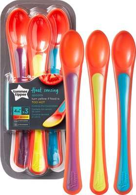 Tommee Tippee - Explora Heat Sensing Spoons (4 Months + | 3 Pack)