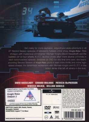 Knight Rider - Season 2 (DVD, Boxed set)